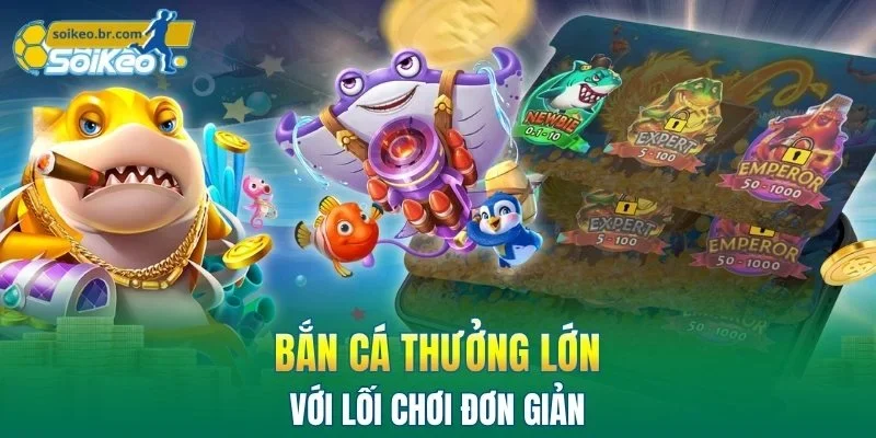 FEBET - Thiên Đường Giải Trí Với Hàng Loạt Game Hấp Dẫn 3 Bắn cá thưởng lớn với lối chơi đơn giản