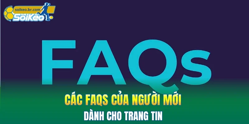 Liên Hệ 3 Các FAQs của người mới dành cho trang tin