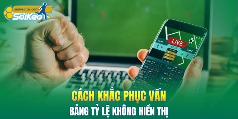 Câu Hỏi Thường Gặp 3 Cách khắc phục vấn đề bảng tỷ lệ không hiển thị