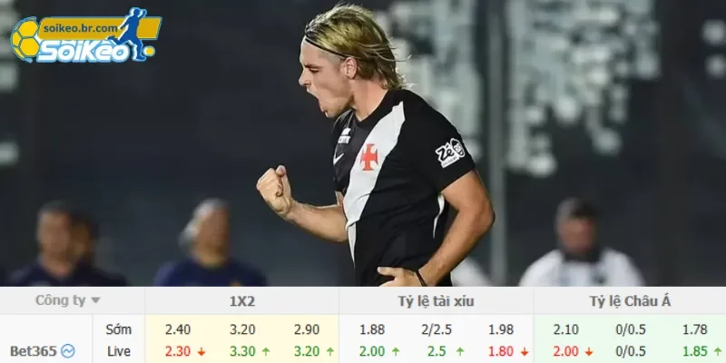 Soi Kèo Vitoria vs Vasco da Gama (05h30 Ngày 17/07) Giải VĐQG Brazil 3 Chi tiết kèo Vitoria vs Vasco da Gama