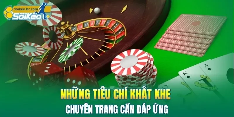 Chứng Chỉ Hoạt Động 3 Những tiêu chí khắt khe chuyên trang cần đáp ứng