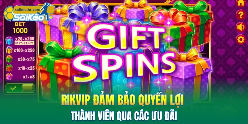 Rikvip Tại Kèo Nhà Cái - Thương Hiệu Đáng Tin Cậy Nhất 2026 3 RIKVIP đảm bảo quyền lợi thành viên qua các ưu đãi