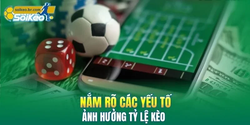 Kèo Chấp 1.75 - Cẩm Nang Hiểu Đúng Dành Cho Người Chơi Mới 2 Nắm rõ các yếu tố ảnh hưởng tỷ lệ kèo