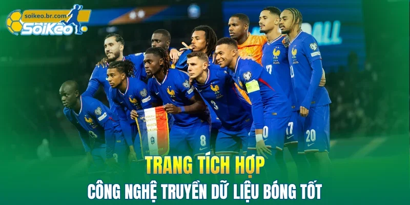 Giới Thiệu 6 Trang tích hợp công nghệ truyền dữ liệu bóng